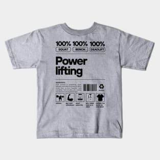 Powerlifting Kids T-Shirt